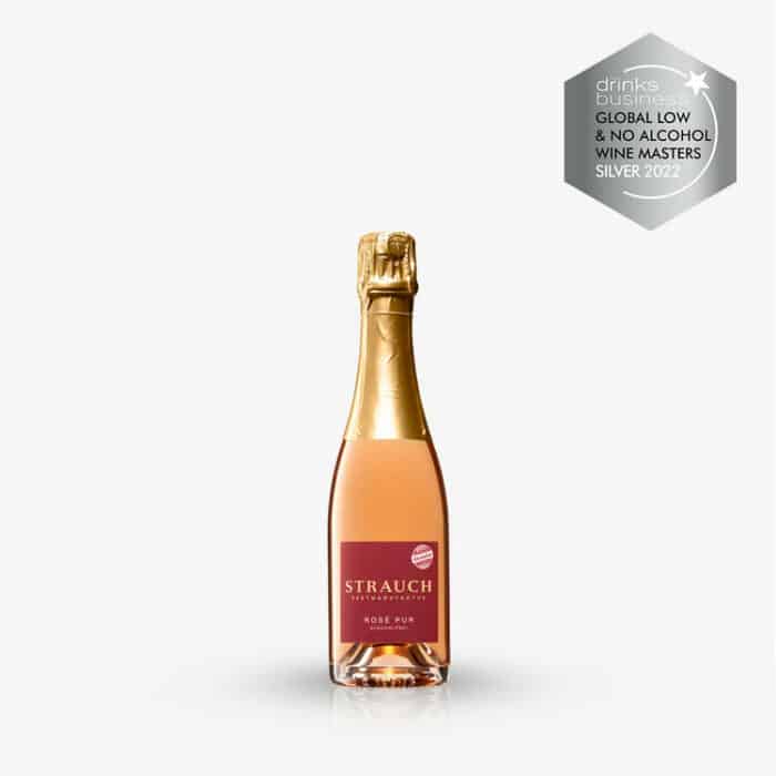 Strauch - Rosé Pur - Rosé effervescent Pinot Noir 37.5cl – Image 1