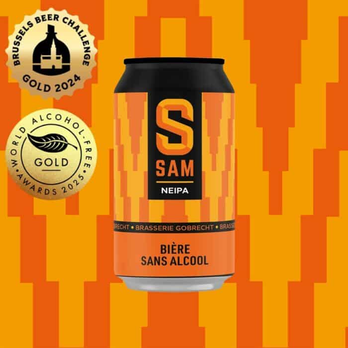 SAM NEIPA sans alcool 0,5% 33cl – Image 1