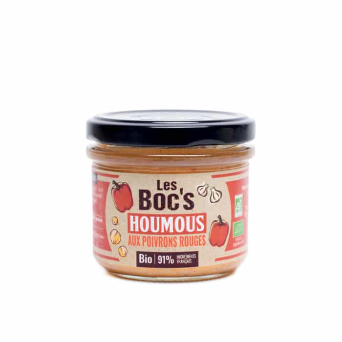 Houmous Poivrons Rouges Bio 110g – Image 1