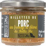Rillettes de porc au fromage de chevre de belle ile