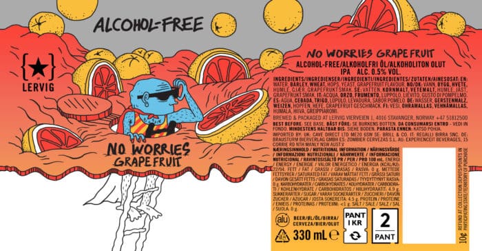 Lervig - No Worries Grapefruit – Image 2