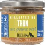 Rillettes de thon au poivre vert