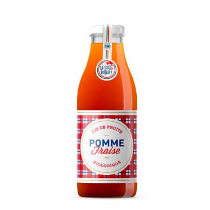 Pur jus de pomme-fraise Bio 75cl