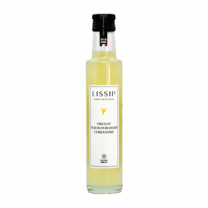 Lissip - Sirop artisanal Orgeat | Fleur d'Oranger | Coriandre – Image 1