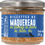 Rillettes maquereaux fromage de chèvre de Belle-ile