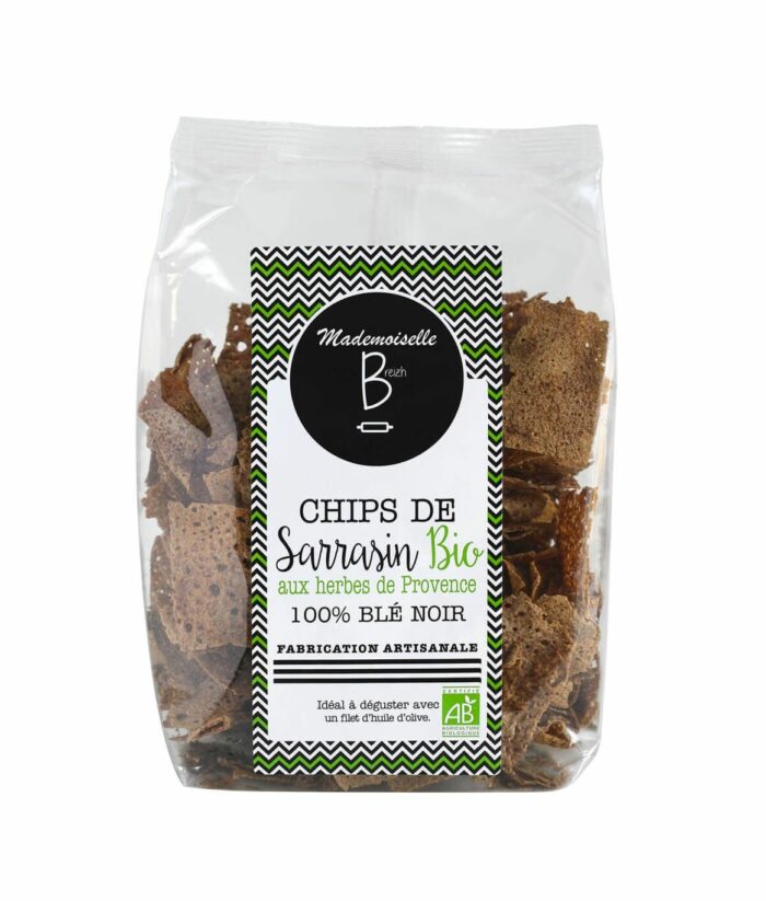 Chips de sarrasin BIO aux herbes de Provence – Image 1