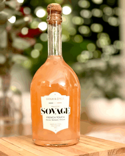 Maison Sovage - FRENCH TOUCH (Pêche, romarin, piment d'espelette) 75cl