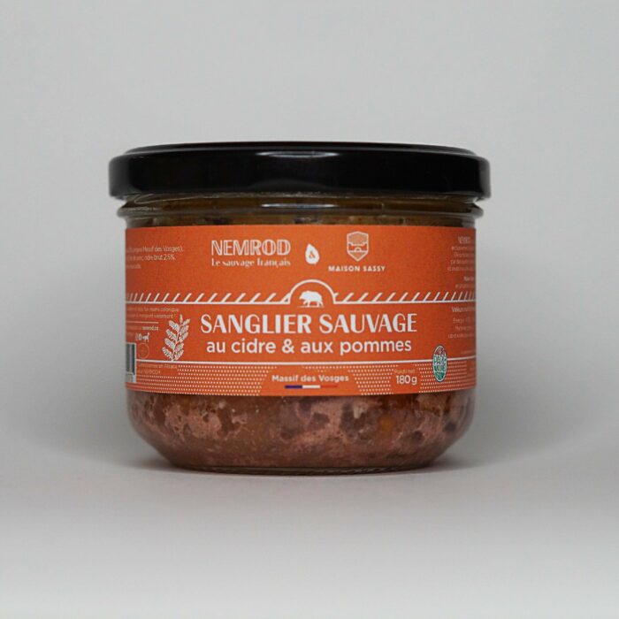 Grande terrine Sanglier au Cidre et aux Pommes – Image 1