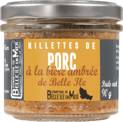 Rillettes de porc a la biere ambree de belle ile