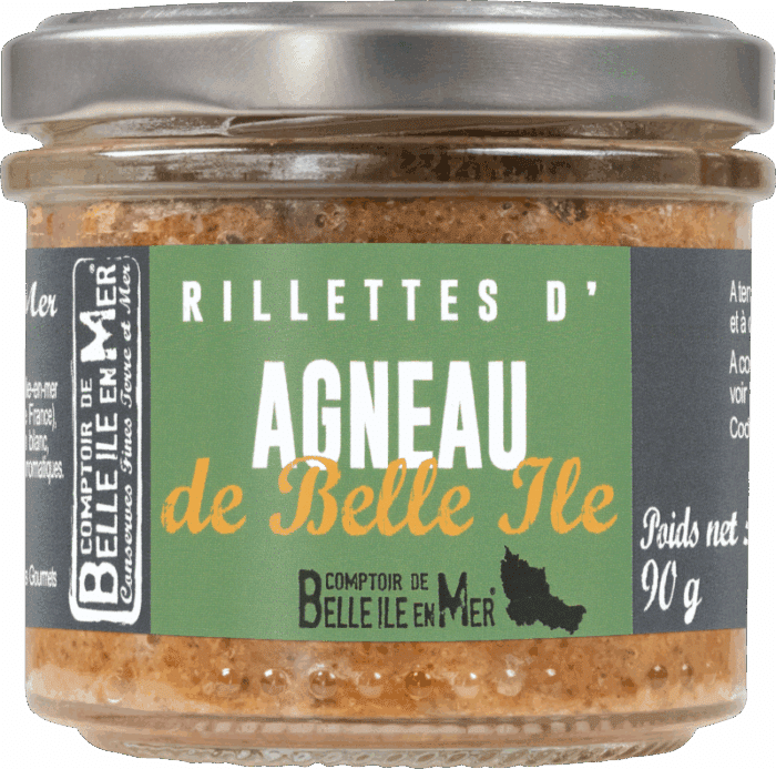 Rillettes d'agneau de belle ile nature – Image 1