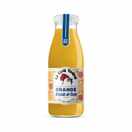 Pur jus d'orange blonde de Sicile Bio