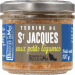 Terrine de saint jacques au petits légumes