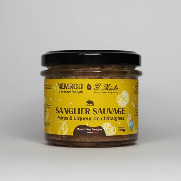 Terrine Sanglier Poires et Liqueur de châtaignes – Image 1