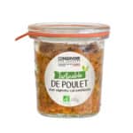 Tartinable de poulet rôti aux oignons caramélisés Bio 100g