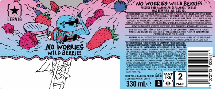 Lervig - No Worries Wild Berries IPA – Image 2