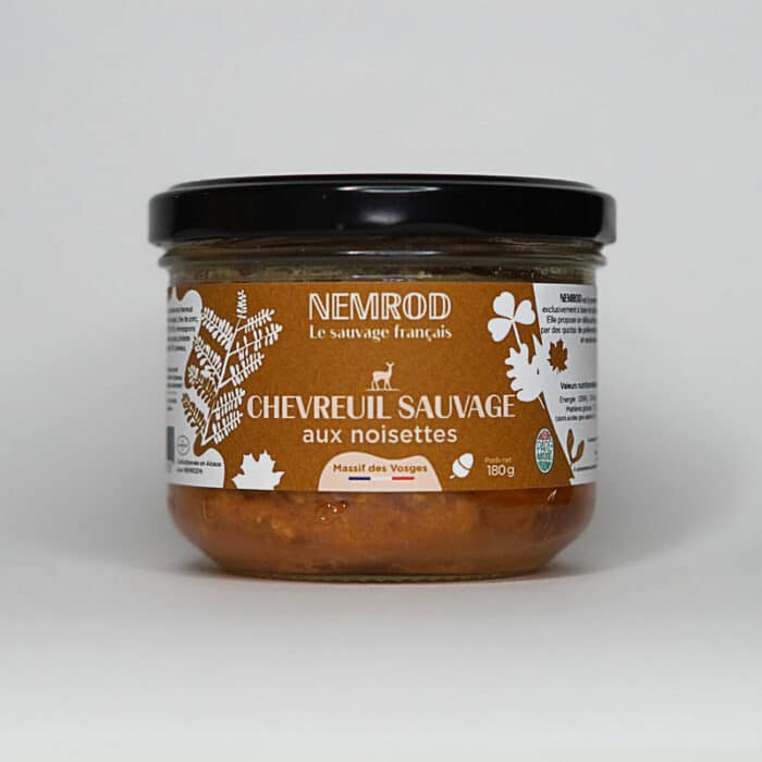 Terrine Chevreuil aux noisettes – Image 1