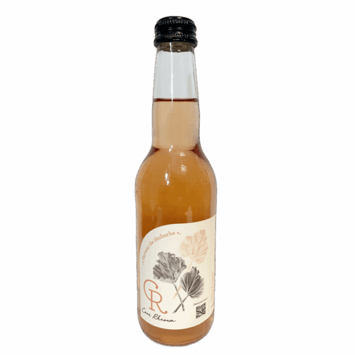 Ferveur de rhubarbe 33cl – Image 1