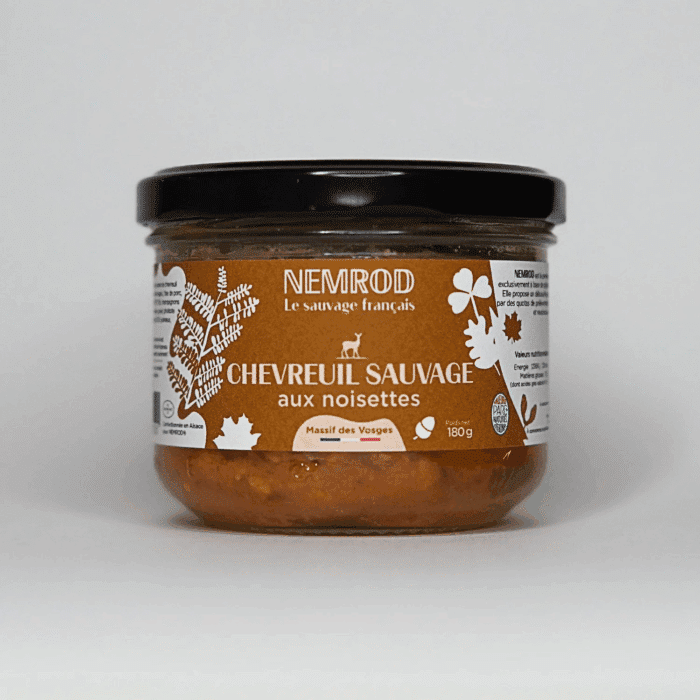 Grande terrine Chevreuil aux noisettes – Image 1