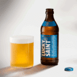 Lucky Saint - Unfiltered Lager – Image 2