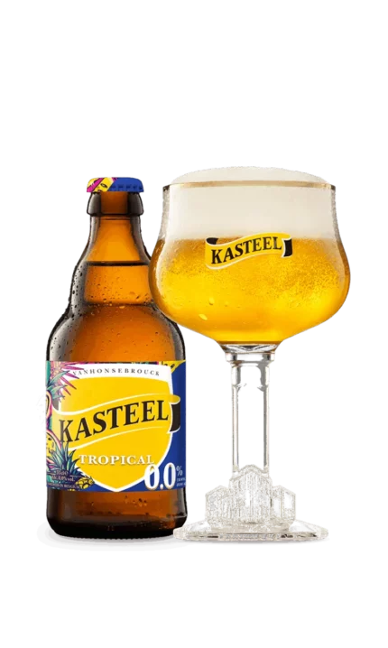 Kasteel - Tropical (Ananas, Fruit de la passion, Pêche, Mangue) 0,0%