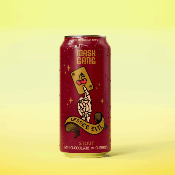 Mash Gang - Lesser Evil - Stout Chocolat & Cerise – Image 1