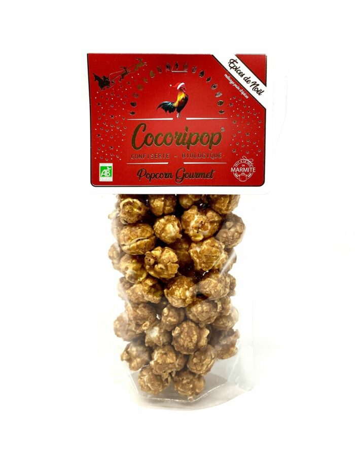 Cocoripop - Popcorn Français Caramel & Epices de Noël – Bio – Image 2