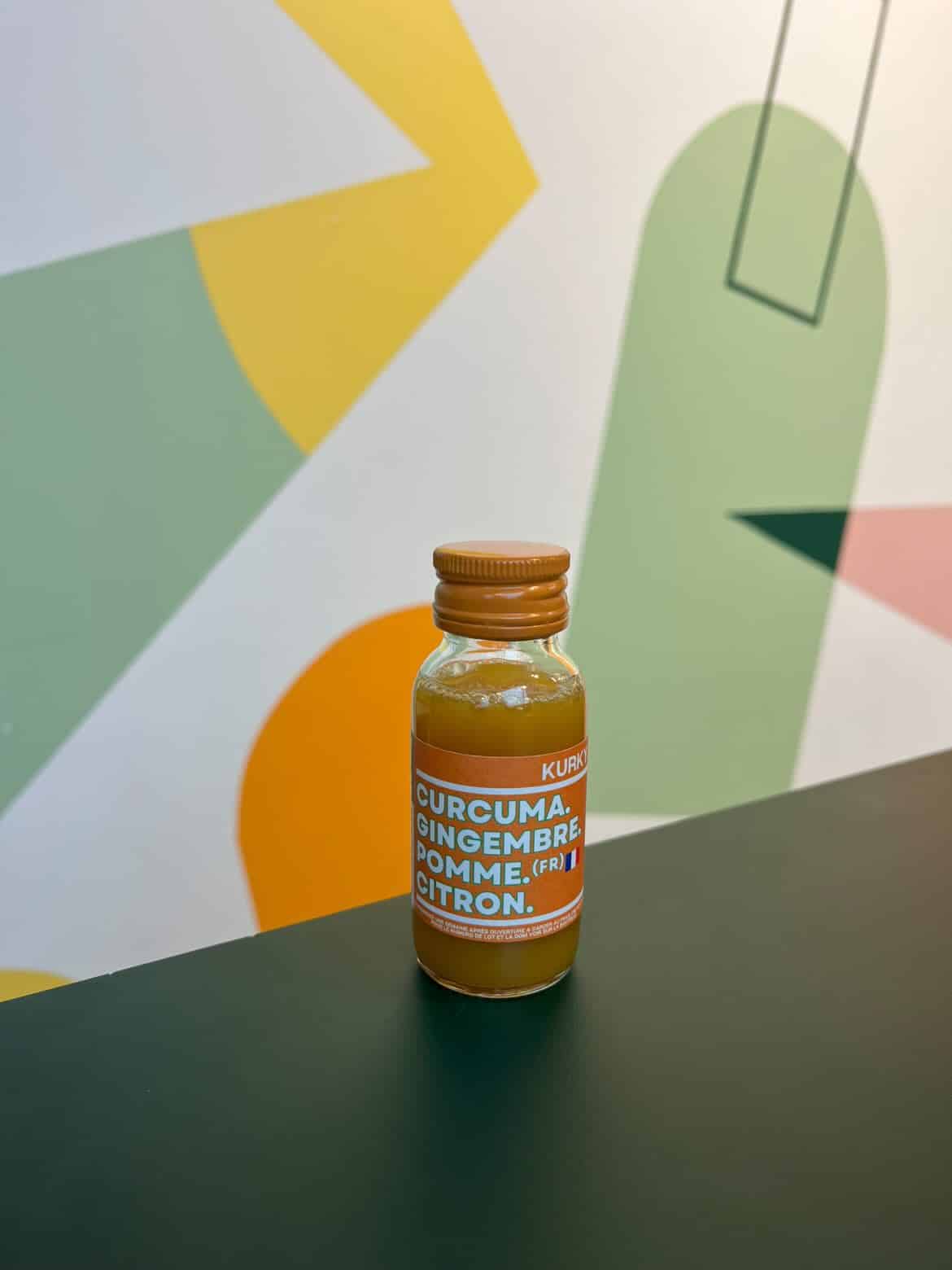 Ginju - Jus de gingembre - Curcuma - Pomme - Citron (shot) – Image 1