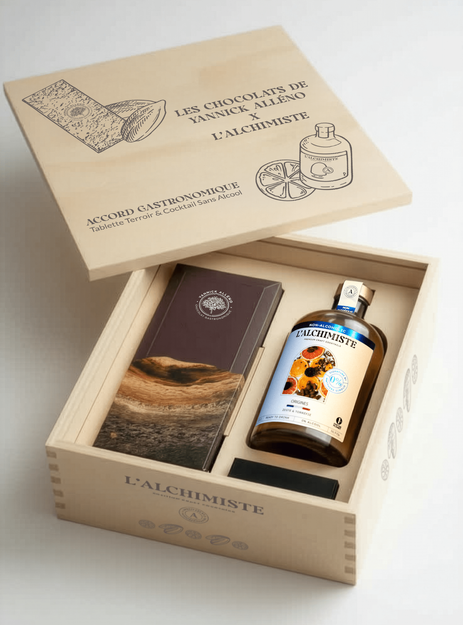 Coffret Terroir Les Chocolats de Yannick Alléno x L'Alchimiste – Image 1