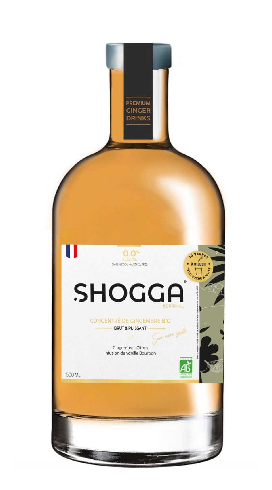 Shogga - Concentré gingembre bio - Citron - Vanille Bourbon – Image 1