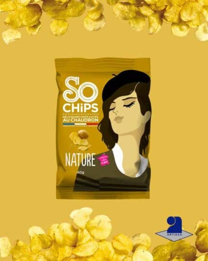 SO CHiPS – Nature (40g) - Crackers