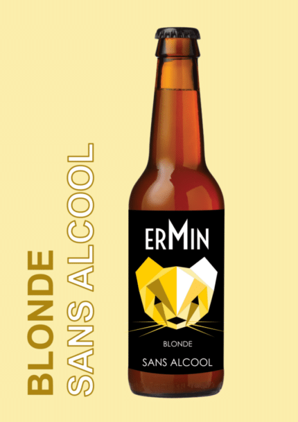 Ermin – Blonde sans alcool (33cl) - Blonde