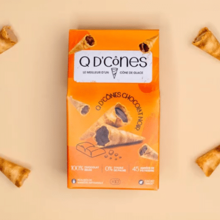 Q d’Cônes – Chocolat noir - Sucré