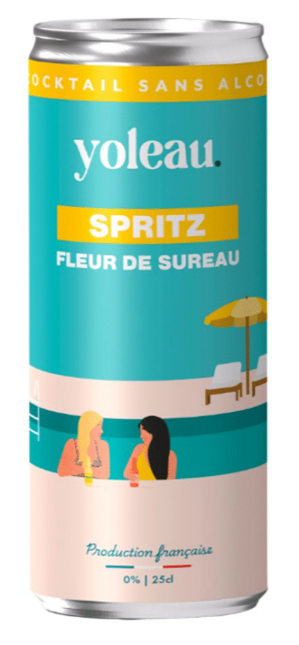 Yoleau – Spritz sans alcool 0,0% fleur de sureau 25cl - Mocktails