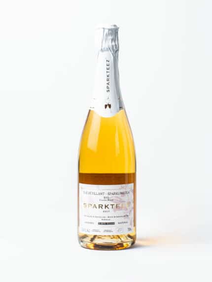 Sparkteez – Rosé – Thé Blanc & Darjeeling effervescent Hibiscus - Boissons effervescentes