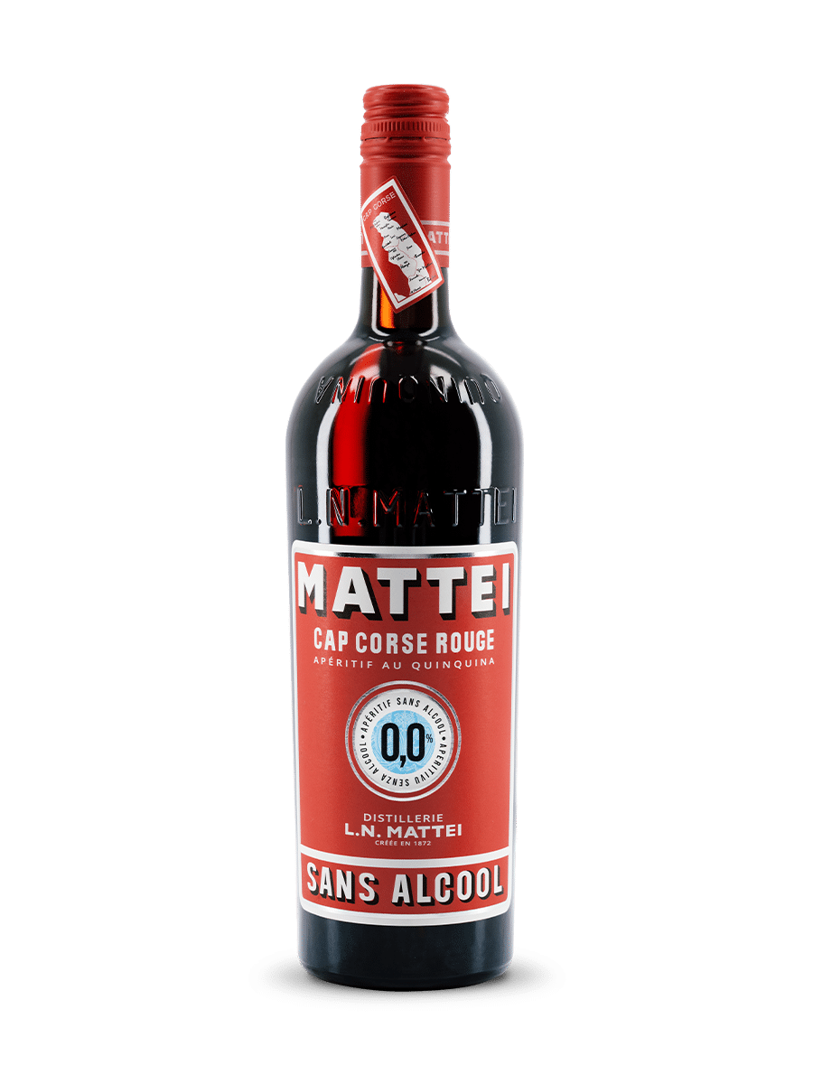 MATTEI - Cap Corse rouge - apéritif sans alcool 0.0% – Image 1