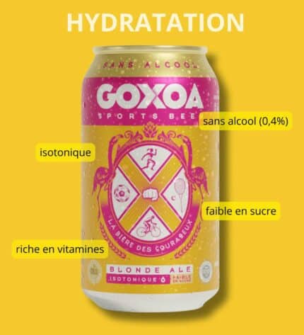 Goxoa – Sports Beer Pale Ale Sans Alcool (can) - vue 1 - Bières de récupération