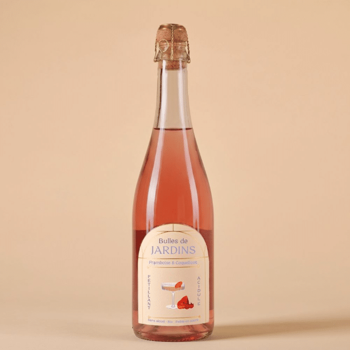 Bulles de Jardins - Framboise & Coquelicot 75cl – Image 1