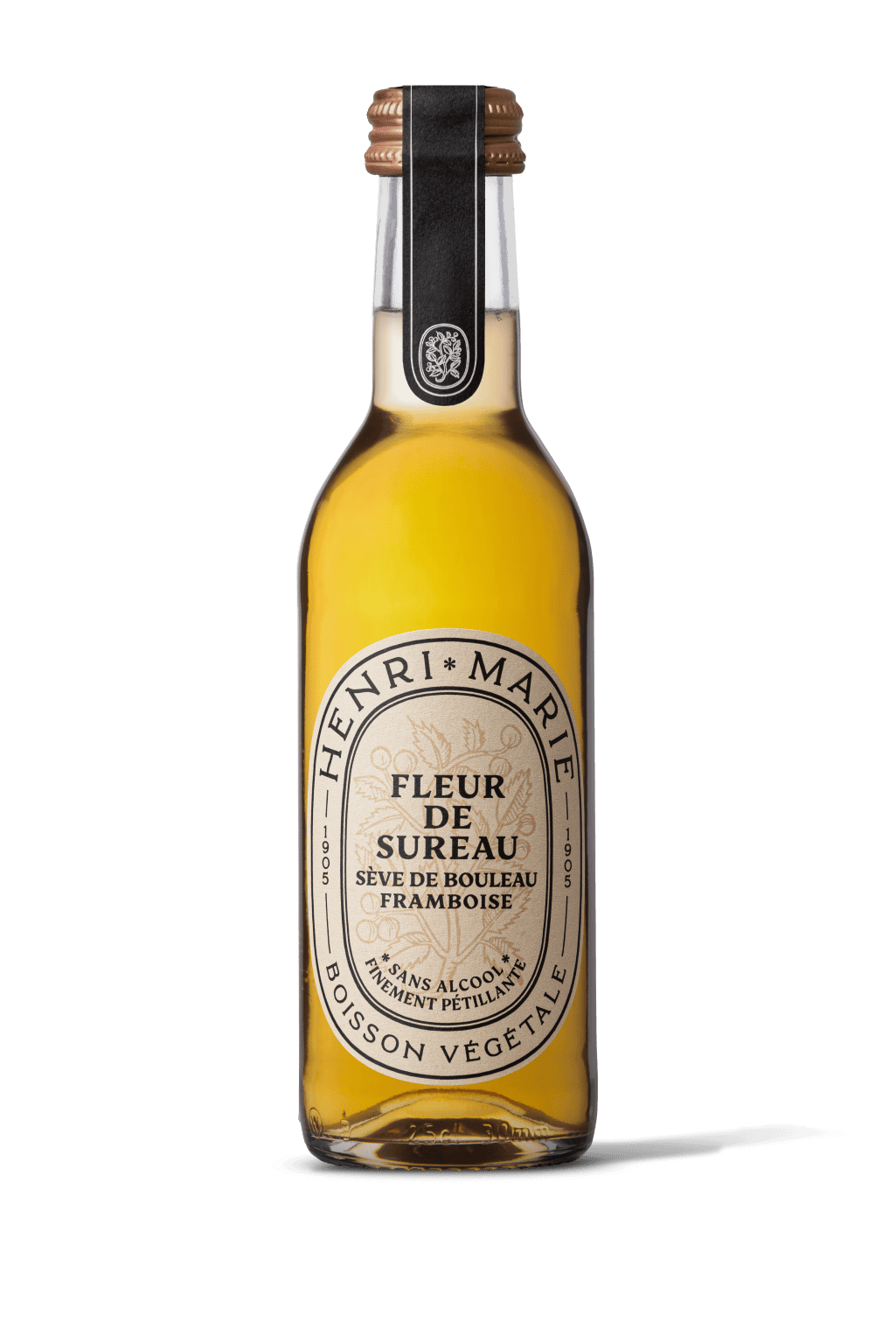 Henri-Marie Fleur de Sureau – Sève de Bouleau – Framboise - Boissons effervescentes