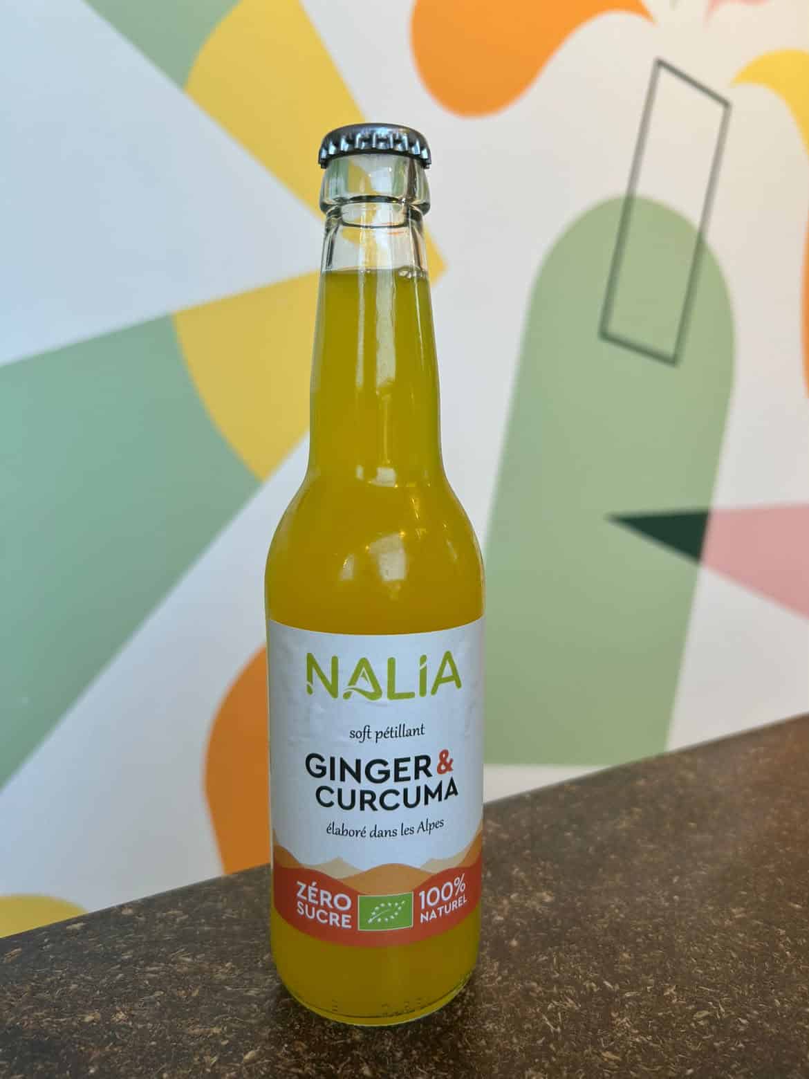 Nalia – Gingembre et Curcuma Zéro sucres - Ginger Beer