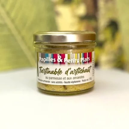 Tartinable d’artichaut – Parmesan et amandes - Epicerie