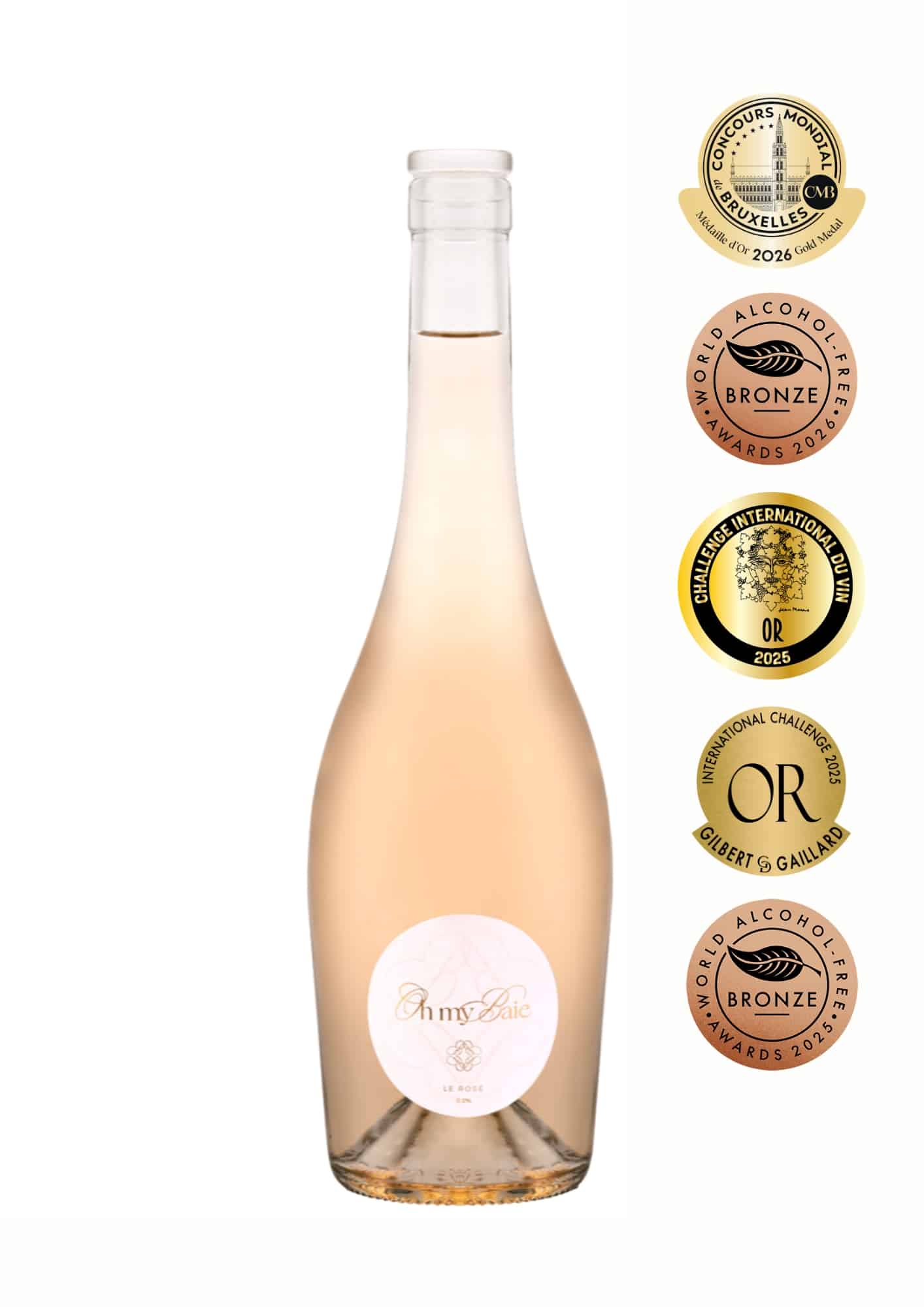 Oh My Baie - Le Rosé - Syrah Grenache Marselan Merlot 0,0% – Image 1