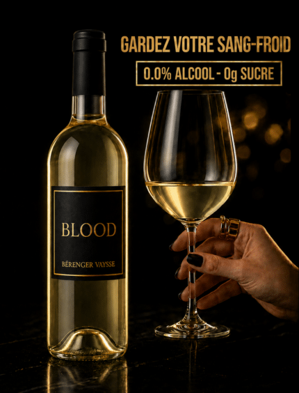 Blood – Chardonnay sans sucre 0% - Blanc