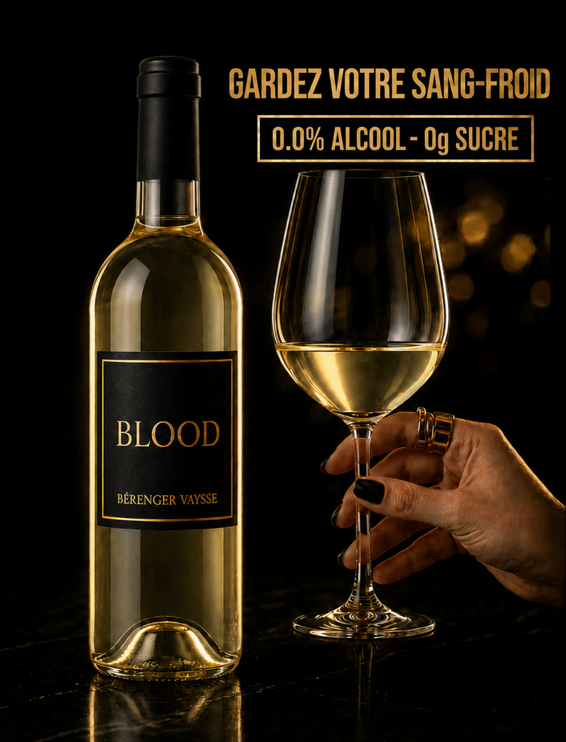 Blood – Chardonnay sans sucre 0% - Blanc