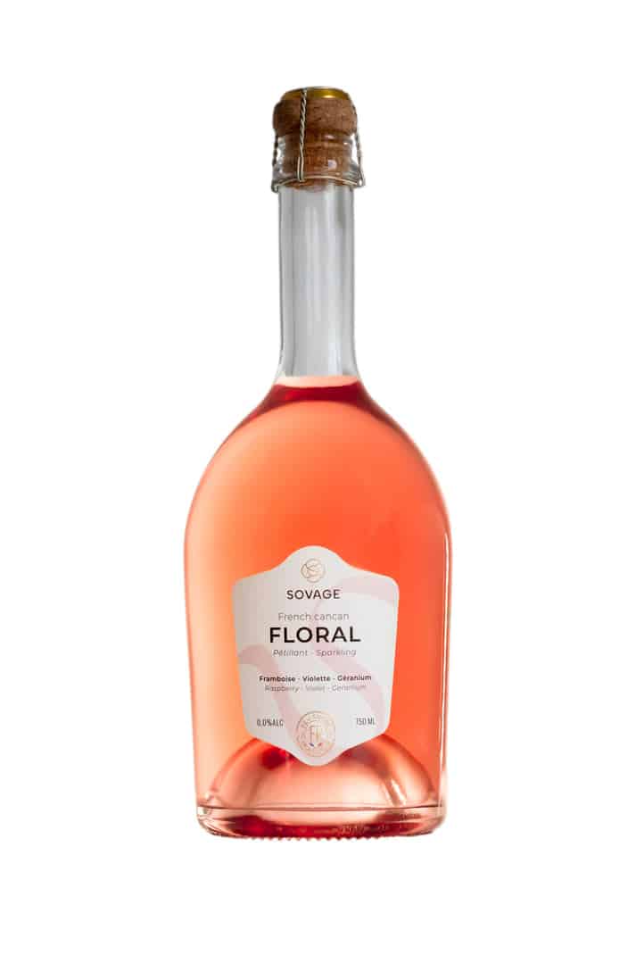 Sovage - Pétillant Floral (Framboise, Violettes, Géranium) 75cl – Image 1